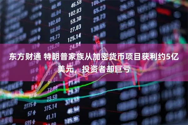 东方财通 特朗普家族从加密货币项目获利约5亿美元，投资者却巨亏